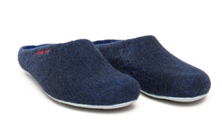 Gottstein Slippers Magicfelt 701 (100% Wool) midnight blue (Size 43-46)